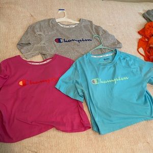 SALE SALE SALE 3 crop champion tshirts!!